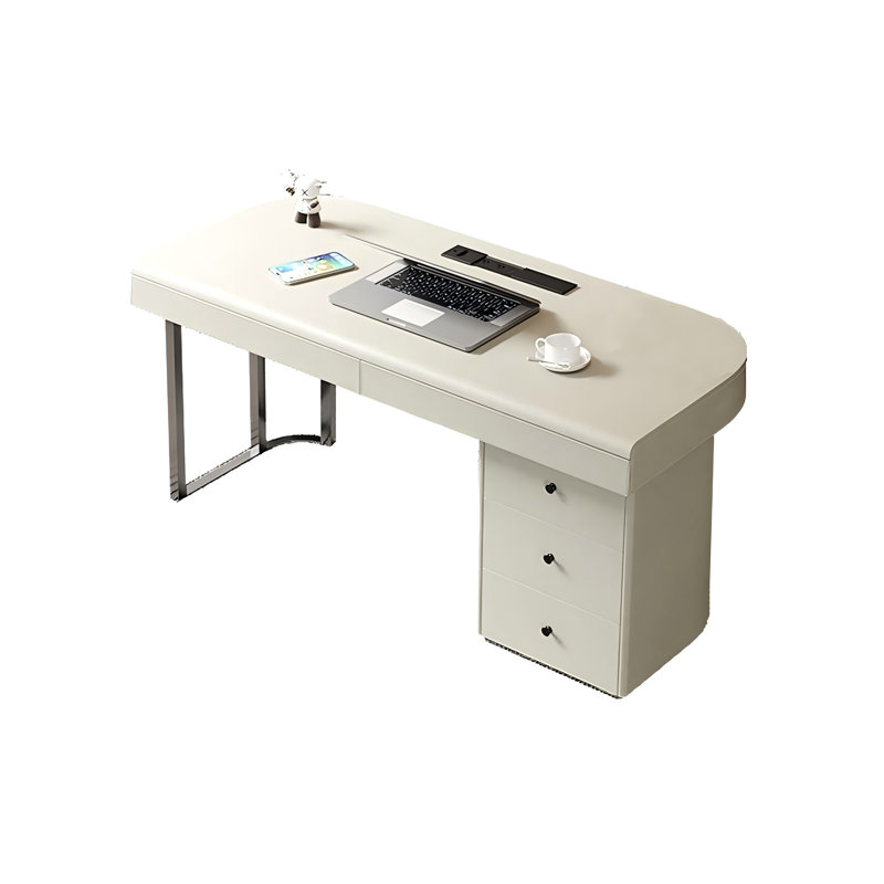 Beige writing desk discount
